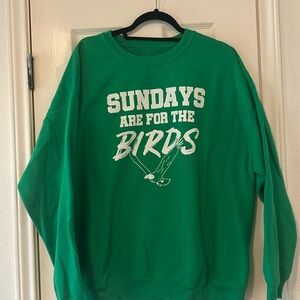Sundays are for the birds pullover